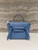 圖片 Celine 18900 珠地小牛皮袖珍型Nano Belt 手袋包 Azure 蔚藍
