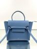 圖片 Celine 18900 珠地小牛皮袖珍型Nano Belt 手袋包 Azure 蔚藍