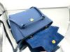 圖片 Celine 18900 珠地小牛皮袖珍型Nano Belt 手袋包 Azure 蔚藍