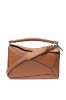 圖片 Loewe 大款經典小牛皮 Puzzle包 焦糖色
