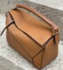 圖片 Loewe 大款經典小牛皮 Puzzle包 焦糖色