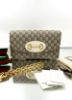 圖片 Gucci 677286 馬銜釦雙肩帶1955小型包 白色