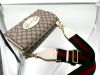 圖片 Gucci 677286 馬銜釦雙肩帶1955小型包 白色