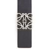 圖片 LOEWE Anagram 光滑小牛皮腰帶 銀色扣環 可兩面穿戴 黑色/棕色 100公分   51501/0101555