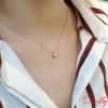 圖片 14K玫瑰金 0.50克拉完美車工鑽石項鍊-024