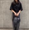圖片 Loewe Hammock 經典小牛皮小型吊床包 黑色