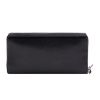 圖片 Balenciaga 390187 Edge  銀框山羊皮拉鍊長夾/錢包 黑色