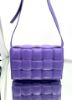 圖片 Bottega Veneta 591970 BV Padded Cassette 編織小羊皮包 紫色
