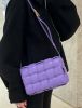 圖片 Bottega Veneta 591970 BV Padded Cassette 編織小羊皮包 紫色