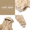 圖片 NICEDAY 服飾代購 Nike 絨毛外套 大勾 棕色 黑色 短版 DD5117-216