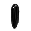 圖片 SAINT LAURENT YSL 銀字LOGO黑色按扣長夾  372264BOW021000