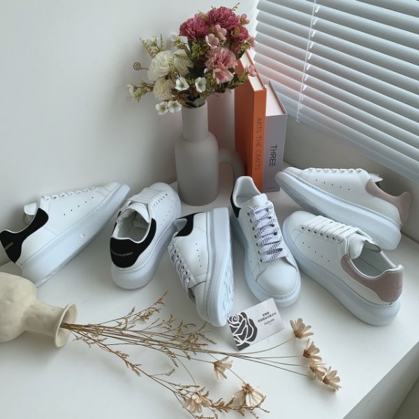 圖片 ALEXANDER MCQUEEN SNEAKER 厚底白鞋