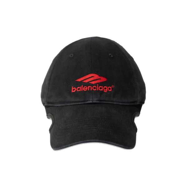 圖片 巴黎世家 BALENCIAGA 黑色棒球帽  S號   697749410B2K 1074