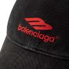 圖片 巴黎世家 BALENCIAGA 黑色棒球帽  S號   697749410B2K 1074