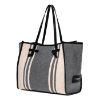 圖片 GIANNI CHIARINI MARCELLA 大型包 灰色米色羊毛托特包  BS6850BLKREC PIOMNO