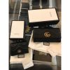 圖片 Gucci marmont 馬夢 牛皮金屬雙G Logo牛皮長夾短夾