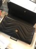 圖片 Gucci marmont 馬夢 牛皮金屬雙G Logo牛皮長夾短夾
