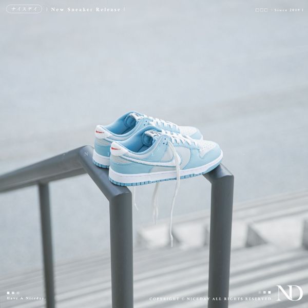 圖片 NICEDAY 代購 Nike Dunk Low 海鹽天藍 藍 白 男款 FB1871 011