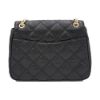 圖片 TORY BURCH Willa 格紋金色金屬LOGO斜背包 黑色 87863 001