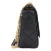 圖片 TORY BURCH Willa 格紋金色金屬LOGO斜背包 黑色 87863 001