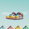 圖片 NICEDAY 代購 NIKE DUNK SB LOW X eBay Sandy Bodecker 白黃藍 FD8777-100
