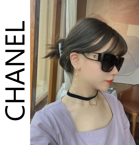 圖片 【現貨】麗睛眼鏡Chanel【可刷卡分期】香奈兒CH5429小香太陽眼鏡/22春夏新品/香奈兒熱賣款/周迅同款墨鏡