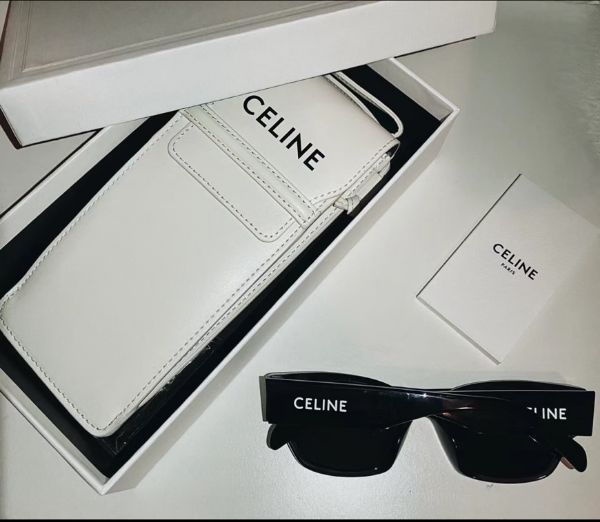 圖片 【預購】麗睛眼鏡【可刷卡分期】CELINE太陽眼鏡 附CELINE眼鏡包 MONOCHROMS CL40197U 黑小款