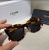 圖片 【現貨】麗睛眼鏡【可刷卡分期】CELINE太陽眼鏡 CL40222F 琥珀 凱旋門logo眼鏡 CELINE經典 凱旋門