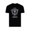 圖片  VERSACE 男款 胸口白色圖案T恤 黑色 M號  10056841A03990 1B000