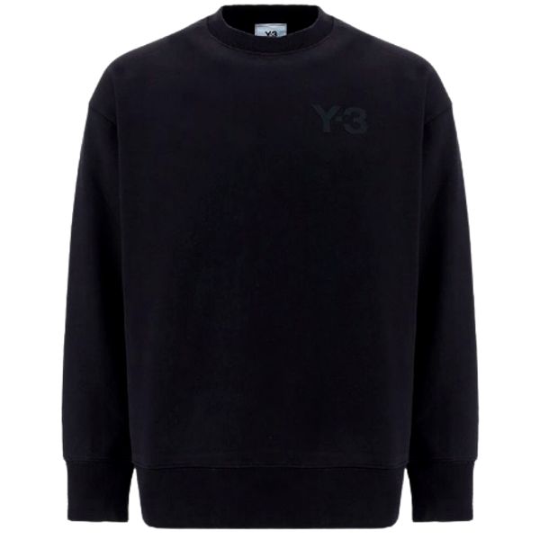 圖片 Y-3 男款 品牌LOGO 長袖T恤 黑色L號    GV4194/BLACK