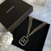 圖片 Chanel 18年春夏 水鑽鏈條長項鍊