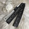 圖片 Chanel 黑白草寫twilly