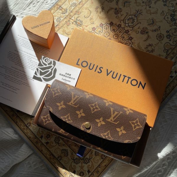 圖片 LOUIS VUITTON EMILIE 單夾層信封長夾
