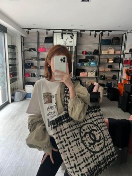 圖片 全新Chanel 22秋冬三合一沙灘包