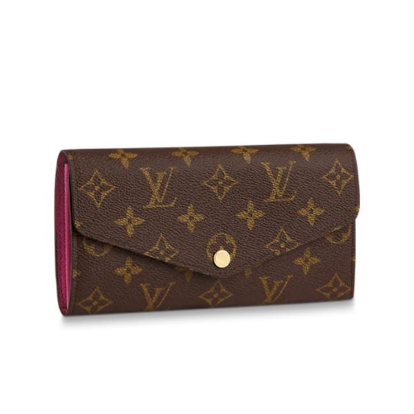 圖片 LV LOUIS VUITTON 路易威登 SARAH LV扣式長夾 M62234
