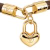 圖片 情人節送禮首選 LOUIS VUITTON 路易威登 CRAZY IN LOCK 皮製手環 M6451F