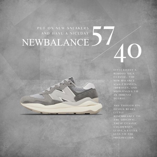 圖片 NICEDAY 現貨 NEW BALANCE 5740系列 水泥灰 M5740PSG