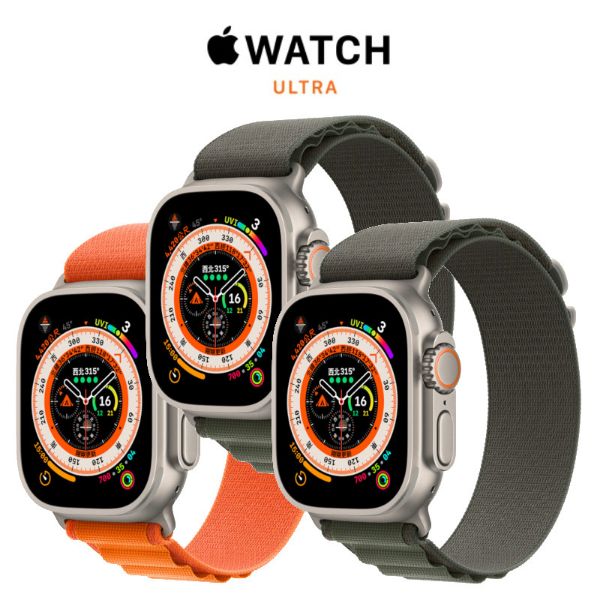 圖片 Apple Watch Ultra 49mm Ti 高山錶環系列