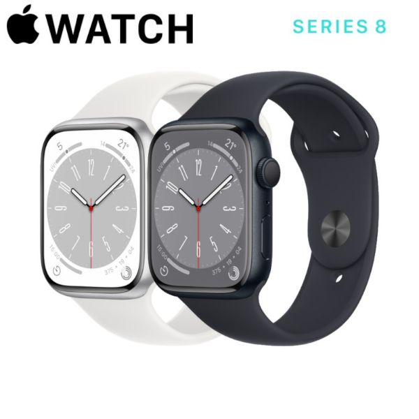 圖片 APPLE-WATCH SERIES 8 GPS 41MM(鋁合金錶殼配運動表帶)
