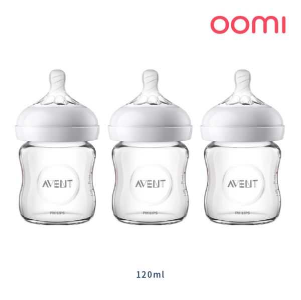 圖片 【AVENT】親乳感玻璃防脹氣奶瓶(120ml)三入組 2051127-3