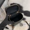 圖片 SAINT LAURENT Mini Vanity 菱格紋魚子醬牛皮化妝包