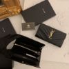 圖片 SAINT LAURENT 經典魚子醬牛皮信封長夾