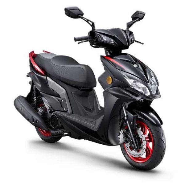 圖片 RACING S 125雙碟  SR25JG  平光黑/石油藍/彗星白
