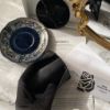 圖片 Hermès Bearn 黑玫瑰金迷你卡片夾