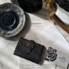 圖片 Hermès Bearn 黑玫瑰金迷你卡片夾