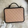 圖片 Chanel 米黑荔枝filigree vanity case
