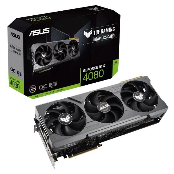 圖片 華碩 TUF-RTX4080-O16G-GAMING顯示卡(買就送機械式鍵盤)