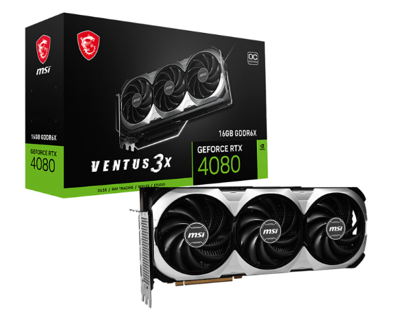 圖片 微星 RTX4080 16GB VENTUS 3X OC 顯示卡(買就送機械式鍵盤)
