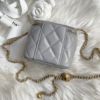 圖片 Chanel 灰金羊皮金球小盒子