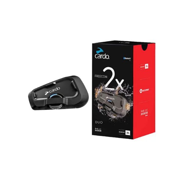 圖片 CARDO FREECOM 2X 單入組 JBL極緻音效 騎士用藍芽耳機